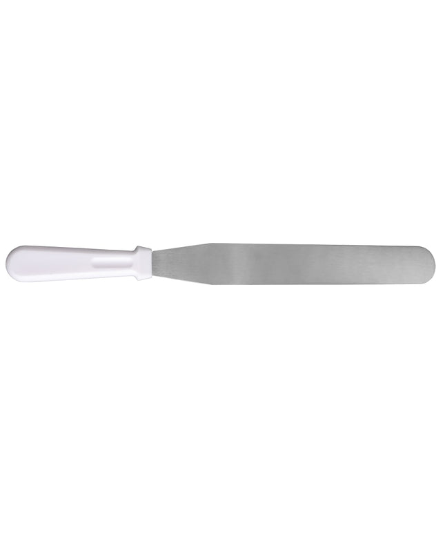 Phới Phết Trang Trí & Phết Kem Tablecraft 4212 30.5 cm Tay Cầm ABS Trắng, Lưỡi Thép Không Gỉ