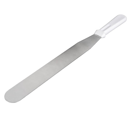 Phới Phết Trang Trí & Phết Kem Tablecraft 4212 30.5 cm Tay Cầm ABS Trắng, Lưỡi Thép Không Gỉ