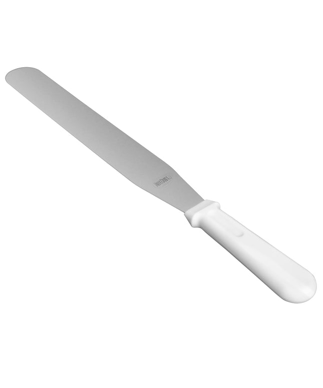 Phới Phết Trang Trí & Phết Kem Tablecraft 4212 30.5 cm Tay Cầm ABS Trắng, Lưỡi Thép Không Gỉ
