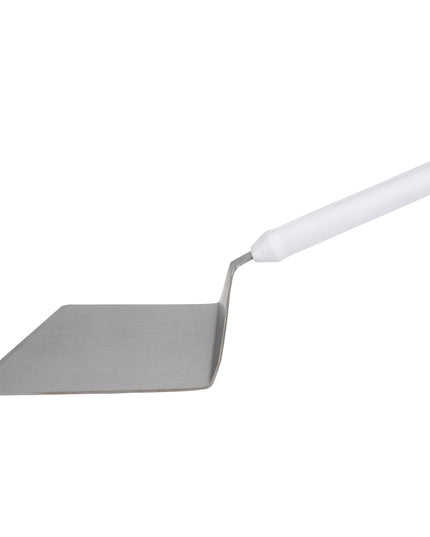 Xẻng Lật Tablecraft 461W 27.9 cm Lưỡi Vuông Thép Không Gỉ Cán ABS Trắng