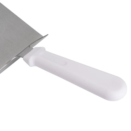 Xẻng Lật Tablecraft 461W 27.9 cm Lưỡi Vuông Thép Không Gỉ Cán ABS Trắng