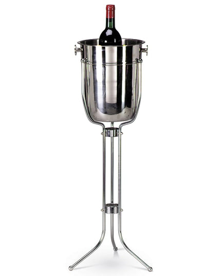 Xô Đựng Rượu Vang/Sâm Banh Tablecraft 5188 25.4 cm Thép Không Gỉ, Hoàn Thiện Gương