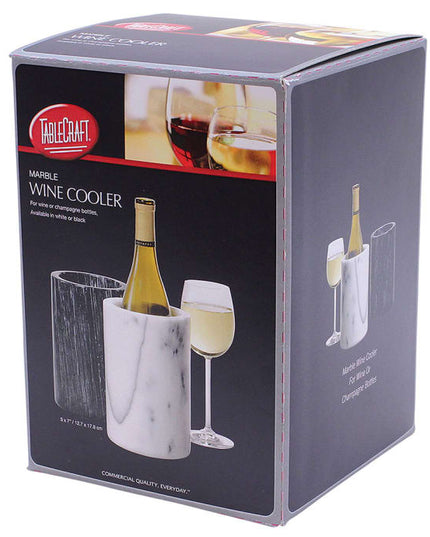 Xô Ướp Rượu Vang Tablecraft 5488 17.8 cm Đá Cẩm Thạch Đen