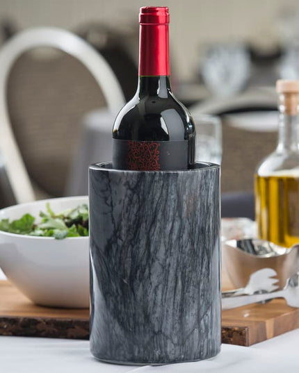 Xô Ướp Rượu Vang Tablecraft 5488 17.8 cm Đá Cẩm Thạch Đen