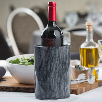 Xô Ướp Rượu Vang Tablecraft 5488 17.8 cm Đá Cẩm Thạch Đen