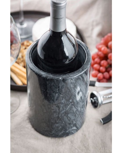 Xô Ướp Rượu Vang Tablecraft 5488 17.8 cm Đá Cẩm Thạch Đen