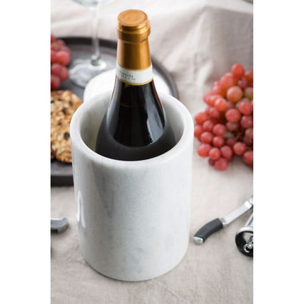 Xô Ướp Rượu Tablecraft 5488W 17.8 cm - Đá Cẩm Thạch, Màu Trắng