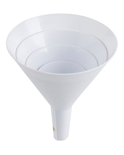 Bộ 5 Phễu Tablecraft 5.1 cm Đến 15.2 cm - Nhựa, Trắng