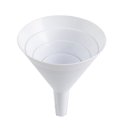 Bộ 5 Phễu Tablecraft 5.1 cm Đến 15.2 cm - Nhựa, Trắng