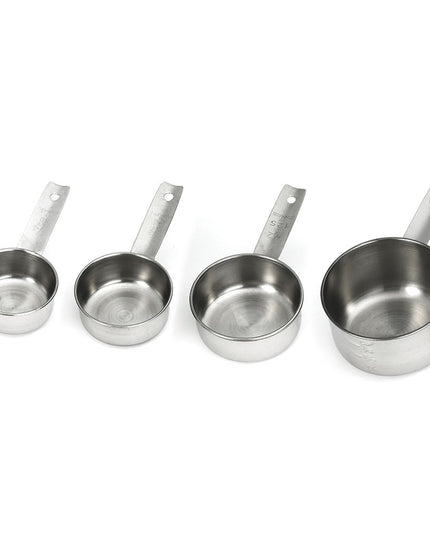 Bộ Cốc Đong Tablecraft 724 4 Chiếc Thép Không Gỉ Trọng Lượng Tiêu Chuẩn