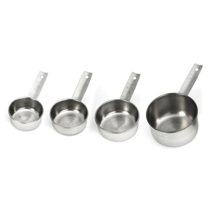 Bộ Cốc Đong Tablecraft 724 4 Chiếc Thép Không Gỉ Trọng Lượng Tiêu Chuẩn
