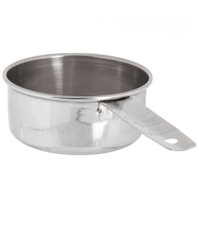 Cốc Đong Tablecraft 724C 120 ml Thép Không Gỉ Trọng Lượng Tiêu Chuẩn