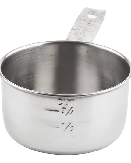 Cốc Đong Tablecraft 724D 237 ml Thép Không Gỉ Trọng Lượng Tiêu Chuẩn