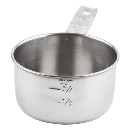 Cốc Đong Tablecraft 724D 237 ml Thép Không Gỉ Trọng Lượng Tiêu Chuẩn