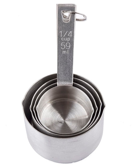 Bộ Cốc Đong Tablecraft 725 4 Món Thép Không Gỉ