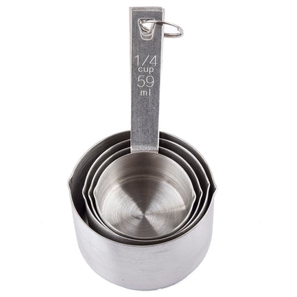 Bộ Cốc Đong Tablecraft 725 4 Món Thép Không Gỉ