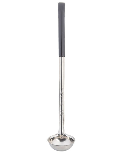 Muôi Múc Tablecraft 9701 30 ml Thép Không Gỉ Tay Cầm Vinyl Đen