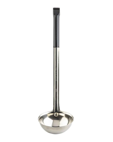 Muôi Múc Tablecraft 9708 237 ml Thép Không Gỉ Tay Cầm Vinyl Đen