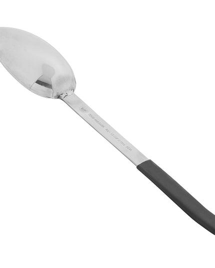 Thìa Phục Vụ Đặc Tablecraft AM5333BK Thép Không Gỉ Tay Cầm Đen 59 ml