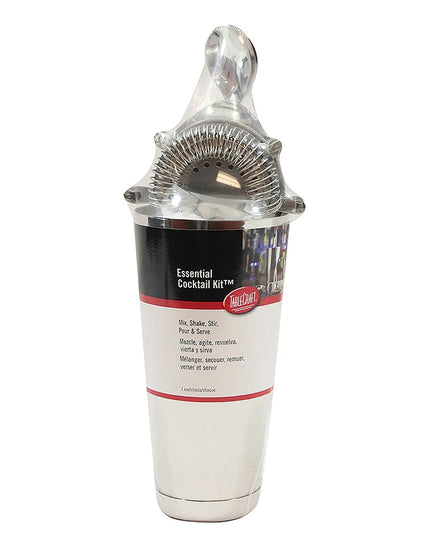 Bộ Bình Lắc Cocktail Tablecraft BARKIT1 8 Món - Bạc
