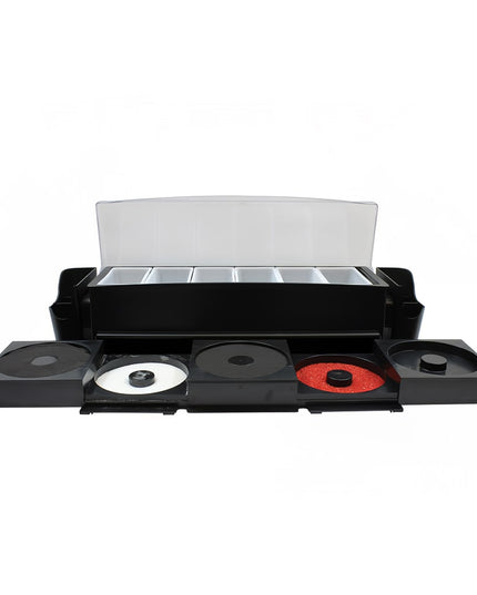 Khay Trang Trí Quầy Bar Tablecraft BCD1400 5 Ngăn - Nắp Vòm