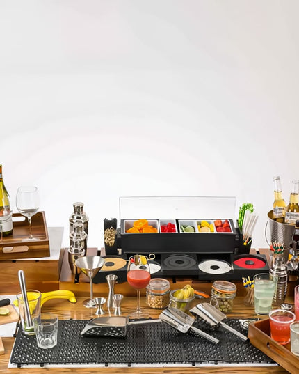 Khay Trang Trí Quầy Bar Tablecraft BCD1400 5 Ngăn - Nắp Vòm