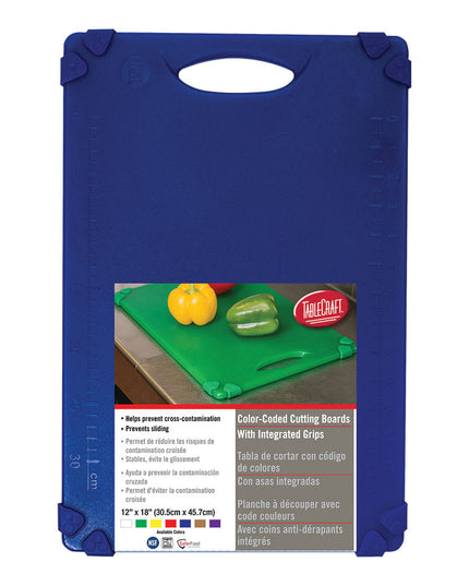 Thớt Chống Trượt Tablecraft CBG1218ABL 30 x 46 cm, Polyethylene, Xanh Dương
