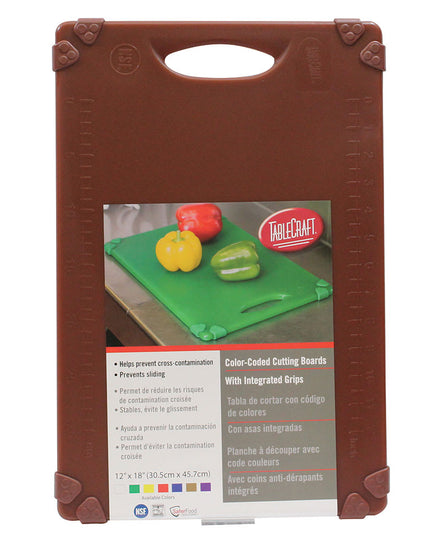 Thớt Chống Trượt Tablecraft CBG1218ABR Polyethylene 30 x 46 cm Nâu
