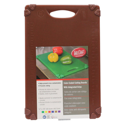 Thớt Chống Trượt Tablecraft CBG1218ABR Polyethylene 30 x 46 cm Nâu
