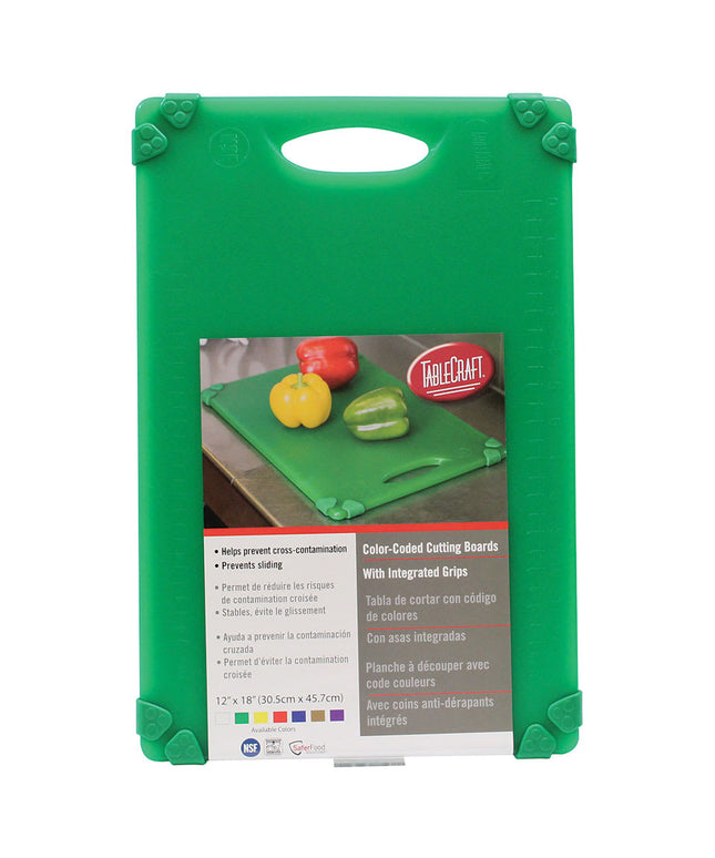 Thớt Chống Trượt Tablecraft CBG1218AGN 30 x 46 cm, Polyethylene, Xanh Lá