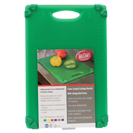 Thớt Chống Trượt Tablecraft CBG1218AGN 30 x 46 cm, Polyethylene, Xanh Lá