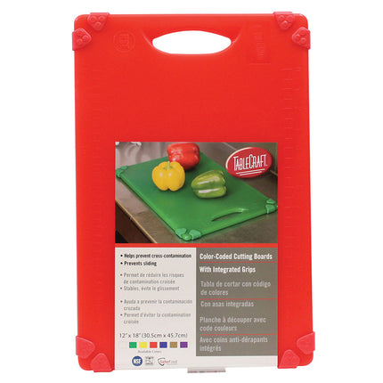 Thớt Chống Trượt Tablecraft CBG1218ARD Polyethylene 30 x 46 cm Đỏ