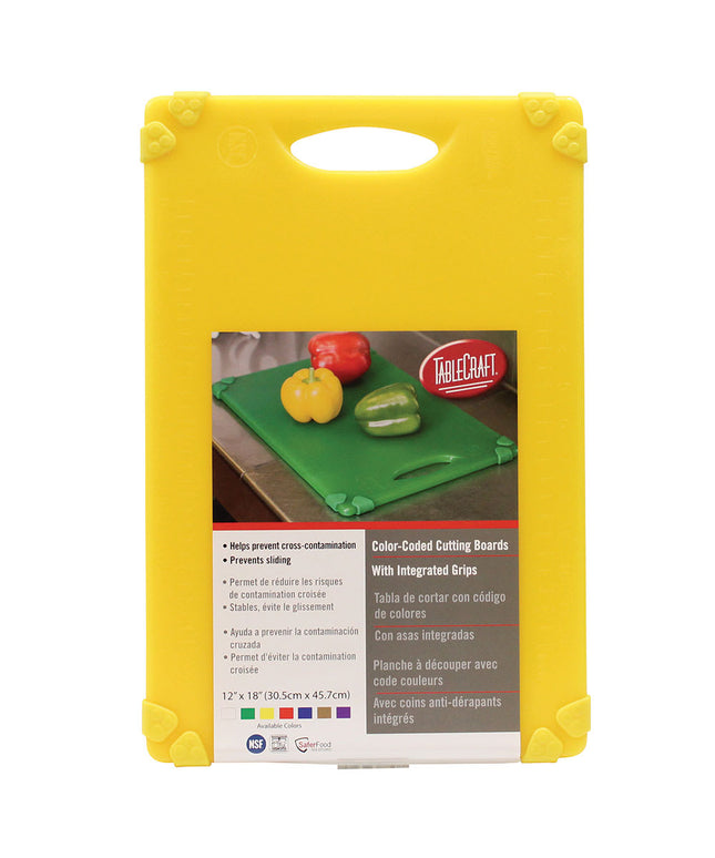 Thớt Chống Trượt Tablecraft CBG1218AYL Polyethylene 30 x 46 cm Vàng