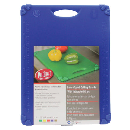 Thớt Chống Trượt Tablecraft CBG1520ABL Polyethylene 38 x 51 cm Xanh Dương