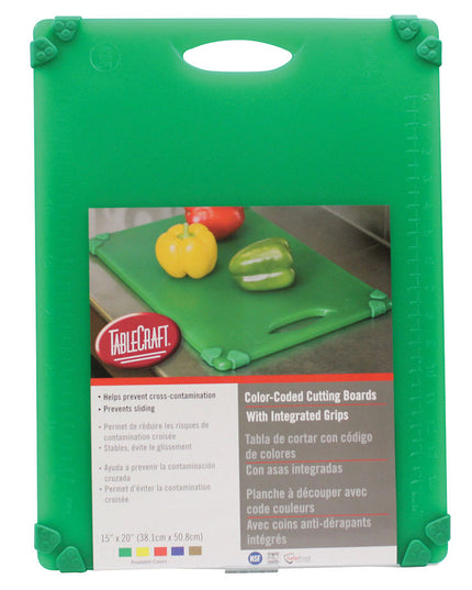 Thớt Chống Trượt Tablecraft CBG1520AGN Polyethylene 38 x 51 cm Xanh Lá