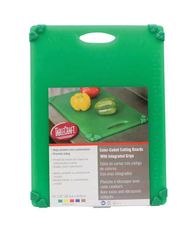 Thớt Chống Trượt Tablecraft CBG1520AGN Polyethylene 38 x 51 cm Xanh Lá