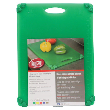 Thớt Chống Trượt Tablecraft CBG1520AGN Polyethylene 38 x 51 cm Xanh Lá