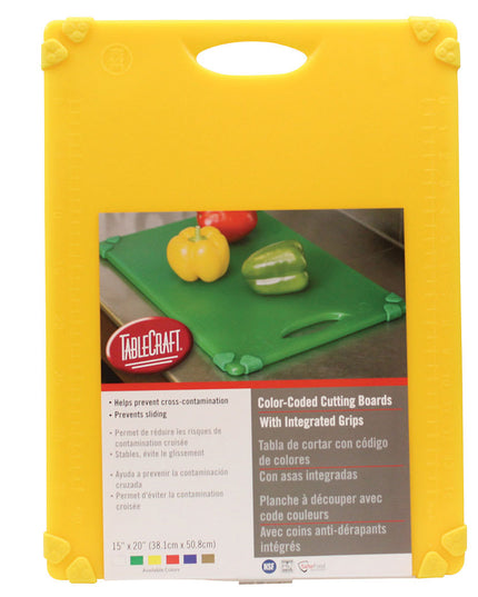 Thớt Chống Trượt Tablecraft CBG1520AYL Polyethylene 38 x 51 cm Vàng