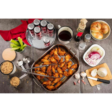 Khay Nướng Tablecraft CW2030 3.3 l Tay Cầm Thép Không Gỉ Từ Tính