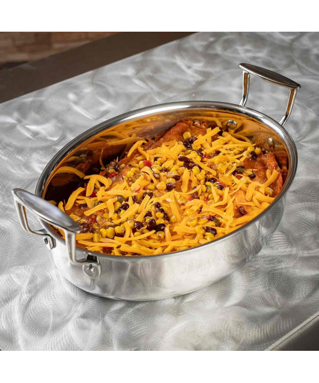 Nồi Om Tablecraft CW2042 Thép Không Gỉ 3.8 l