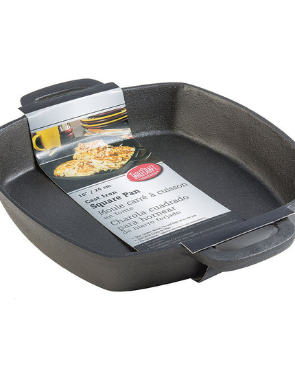 Chảo Gang Tablecraft CW30114 Vuông 25.1 cm Có Tay Cầm Đã Tẩm Dầu