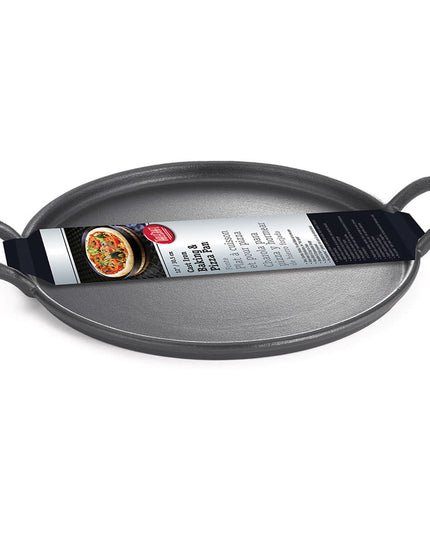 Khay Pizza Có Tay Cầm Tablecraft CW30118 34.3 cm Gang