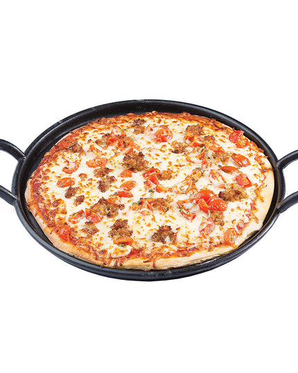 Khay Pizza Có Tay Cầm Tablecraft CW30118 34.3 cm Gang
