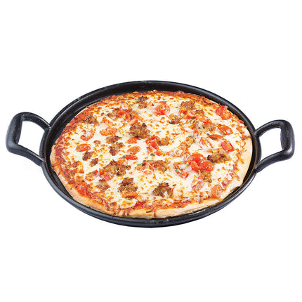 Khay Pizza Có Tay Cầm Tablecraft CW30118 34.3 cm Gang