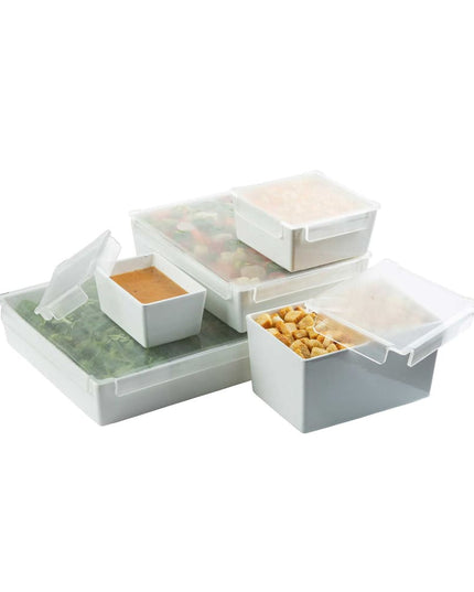 Tablecraft CW5032 Half Size Food Pan Cover - Acrylic, Translucent