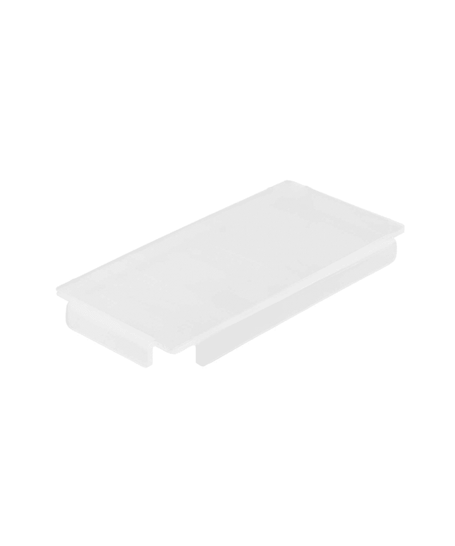 Tablecraft CW5036 Third Size Food Pan Cover - Acrylic, Translucent