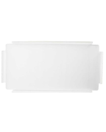 Tablecraft CW5036 Third Size Food Pan Cover - Acrylic, Translucent
