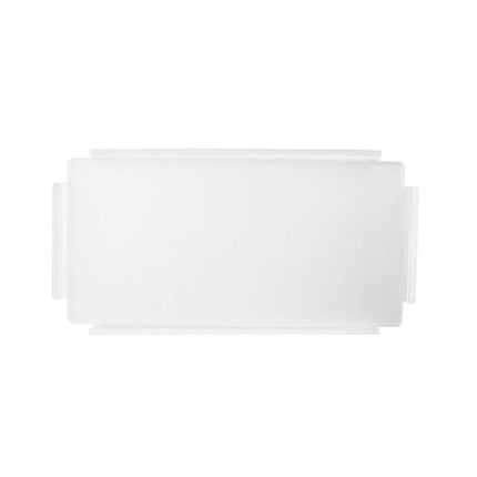Tablecraft CW5036 Third Size Food Pan Cover - Acrylic, Translucent