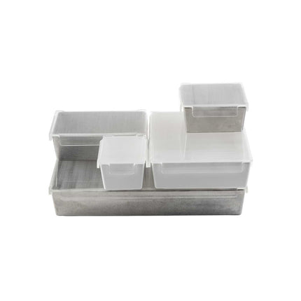 Tablecraft CW5040 Sixth Size Food Pan Cover - Acrylic, Translucent