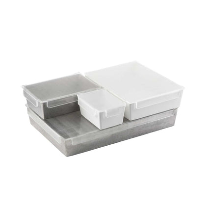Tablecraft CW5042 Ninth Size Food Pan Cover - Acrylic, Translucent